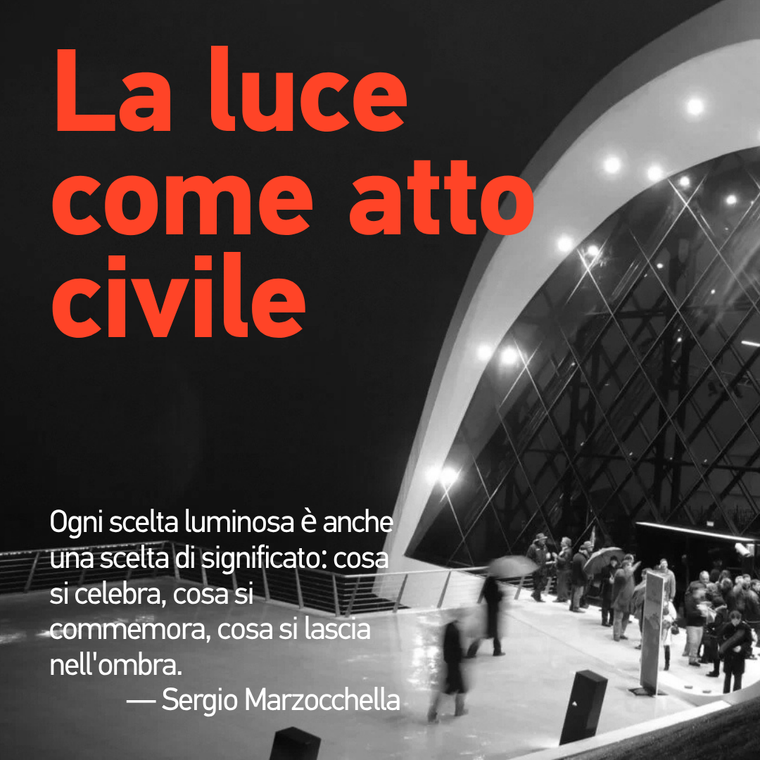 La luce come atto civile: il progetto illuminotecnico della stazione di Baia